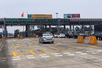 Trạm thu phí đường cao tốc Hà Nội-Hải Phòng (Ảnh minh họa)
