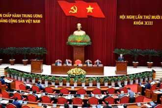 Khai mạc Hội nghị lần thứ 11 Ban Chấp hành Trung ương Đảng khóa XIII.