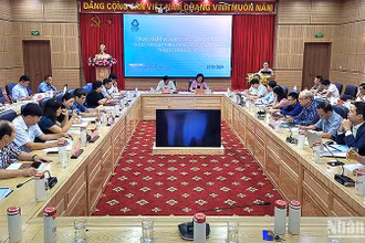 Các đại biểu thảo luận, cho ý kiến tại Hội thảo.