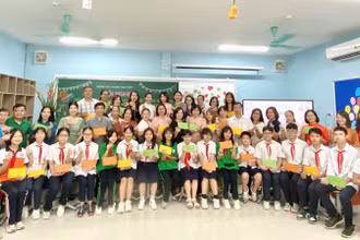 Kết thúc giai đoạn 1 dự án trường học hạnh phúc.