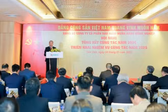 Hội nghị tổng kết công tác năm 2024, triển khai nhiệm vụ công tác năm 2025 của Đảng bộ ABIC.