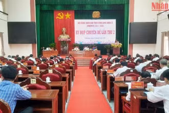 Quang cảnh kỳ họp.