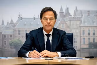 Thủ tướng Vương quốc Hà Lan Mark Rutte. (Ảnh: THX/TTXVN)
