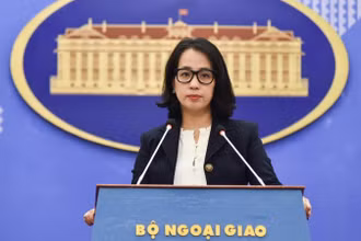 Người Phát ngôn Bộ Ngoại giao Việt Nam Phạm Thu Hằng.