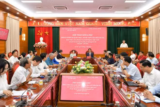 Toàn cảnh hội thảo. (Ảnh: THẾ ĐẠI)