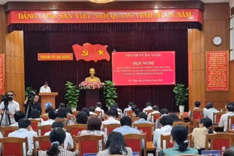 Hội nghị quán triệt, triển khai các văn bản mới của Trung ương và Ban Thường vụ Thành ủy Đà Nẵng về công tác kiểm tra, giám sát, thi hành kỷ luật Đảng.