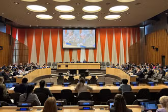 Ngày 9-4 (theo giờ Mỹ), Hội đồng Kinh tế-Xã hội Liên hợp quốc (ECOSOC) đã bầu Việt Nam vào Hội đồng Chấp hành Cơ quan Liên hợp quốc về Bình đẳng giới và Trao quyền cho phụ nữ (UN Women) nhiệm kỳ 2025-2027. (Ảnh BNG)