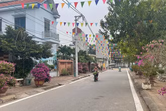 Diện mạo nông thôn mới huyện Đan Phượng (Hà Nội) ngày càng khang trang, sạch đẹp.