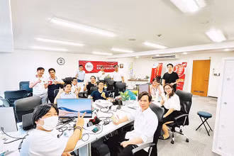 Nhiều doanh nghiệp xuất khẩu phần mềm Việt Nam tìm được cơ hội tại Nhật Bản. (Ảnh Rikkeisoft)