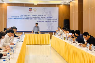 Quang cảnh hội thảo.
