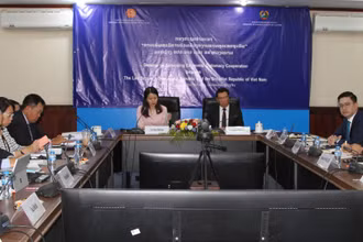 Quang cảnh buổi tọa đàm.
