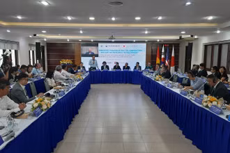 Quang cảnh phiên thảo luận tại tọa đàm.