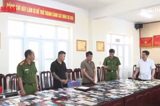 [Video] Triệt phá ổ nhóm trộm cắp, tiêu thụ tài sản tại chùa Tam Chúc