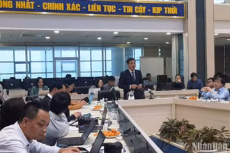 Họp báo thông tin về dự báo thời tiết trong dịp Tết Nguyên đán Quý Mão.