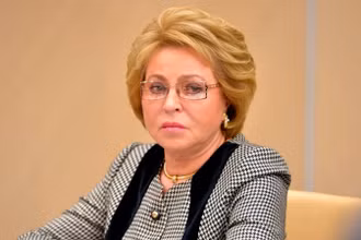 Chủ tịch Hội đồng Liên bang Nga Valentina Matviyenko. (Ảnh: Cơ quan báo chí Hội đồng Liên bang Nga)