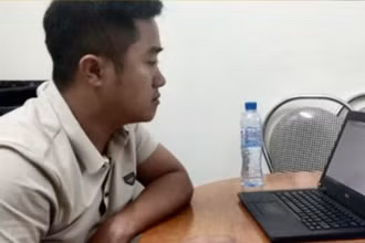 Nguyễn Văn Hà tại cơ quan điều tra.