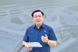 Chủ tịch Quốc hội Vương Đình Huệ.