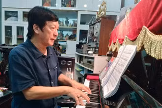 Nghệ sĩ Dương Minh Đức (Ảnh: Báo Hà Nội Mới)