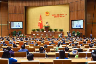 Quang cảnh Kỳ họp thứ 4, Quốc hội khóa XV.