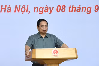 Thủ tướng Phạm Minh Chính phát biểu ý kiến chỉ đạo Hội nghị (Ảnh: Trần Hải)
