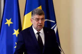 Thủ tướng Romania Marcel Ciolacu. (Ảnh: THX/TTXVN)