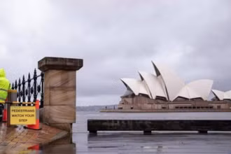 Nhà hát Opera Sydney tại thành phố Sydney, bang New South Wales. (Ảnh minh họa: Xinhua) 