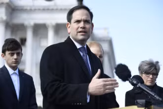Ngoại trưởng Mỹ Marco Rubio. (Ảnh: Xinhua)