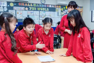 Học sinh thuộc hệ thống trường Vinschool. (Ảnh minh họa: Vinschool) 
