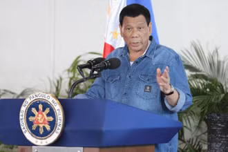 Cựu Tổng thống Philippines Rodrigo Duterte. (Ảnh: Xinhua)