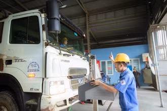 Hà Nội còn 7 trung tâm đăng kiểm xe cơ giới hoạt động.