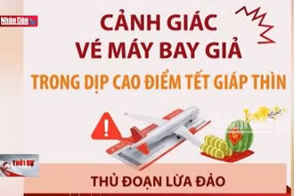 Cảnh giác trước thủ đoạn vé máy bay giá rẻ dịp cận Tết Nguyên đán