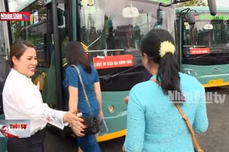 TP Hồ Chí Minh: Miễn phí xe buýt điện kết nối Metro số 1