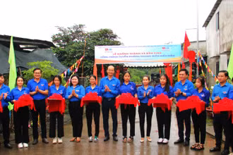 Tỉnh đoàn Long An khánh thành và bàn giao đường Thanh niên kiểu mẫu. 