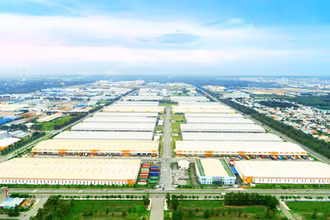 Khu công nghiệp Giang Điền (tỉnh Đồng Nai) hiện thu hút nhiều nhà đầu tư nước ngoài. 