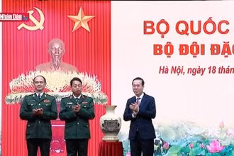 Chủ tịch nước thăm và làm việc với Binh chủng Đặc công