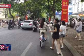Đề xuất thí điểm hai tuyến đường dành cho xe đạp ở Hà Nội
