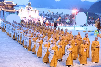 Hình ảnh tại Đại lễ Phật đản Liên hợp quốc Vesak (năm 2019).