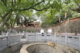Công tác tu bổ, tôn tạo khu di tích ở Kinh Môn (Hải Dương) luôn được quan tâm, sát sao. 