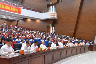 Quang cảnh hội nghị.