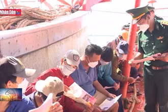 Vận động ngư dân khai thác thủy sản hợp pháp