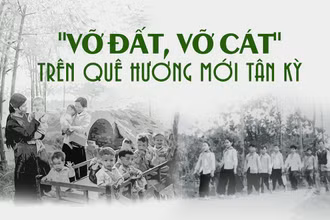 "Vỡ đất, vỡ cát" trên quê hương mới Tân Kỳ