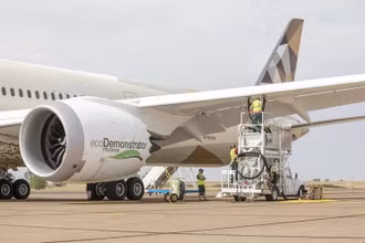 Một mẫu máy bay của Boeing. 