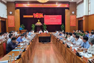 Tọa đàm về “Giải pháp nâng cao công tác chỉ đạo trong việc giám định, định giá tài sản để phục vụ xử lý các vụ án, vụ việc”.