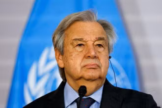 Tổng Thư ký Liên hợp quốc Antonio Guterres. (Ảnh: Reuters)