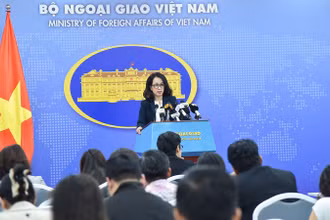 Người phát ngôn Bộ Ngoại giao Việt Nam Phạm Thu Hằng. (Ảnh: Bộ Ngoại giao Việt Nam)