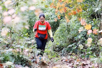 Chị Nguyễn Thị Thủy trong một hành trình leo núi.