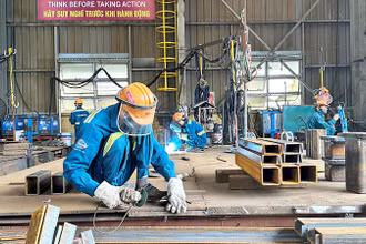 Gia công chế tạo kết cấu thép phục vụ dự án Nhà máy hydrogen NEOM.