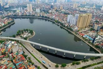 Hồ Hoàng Cầu, quận Đống Đa, Thành phố Hà Nội. (Ảnh minh họa)