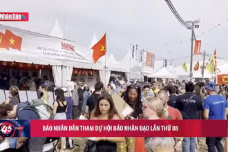 Báo Nhân Dân tham dự Hội báo Nhân đạo lần thứ 88