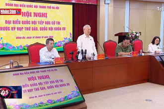 Tổng Bí thư Nguyễn Phú Trọng và tình cảm với Thủ đô Hà Nội